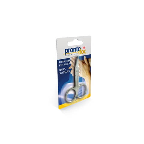Forbicina in acciaio inox ProntoDoc in blister unghie 4201